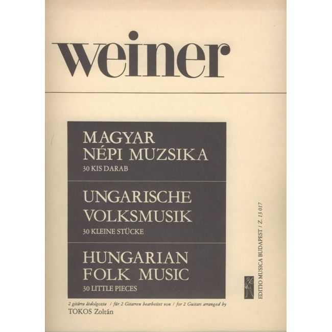 Weiner, Leó - Hungarian Folk Music