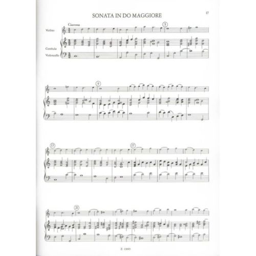 Vitali, Tomaso Antonio - 4 Sonate (Sonatine)