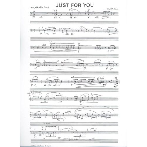 Vajda, János - Just for You