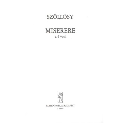 Szöllösy, András - Miserere...