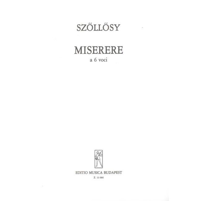 Szöllösy, András - Miserere a 6 voci
