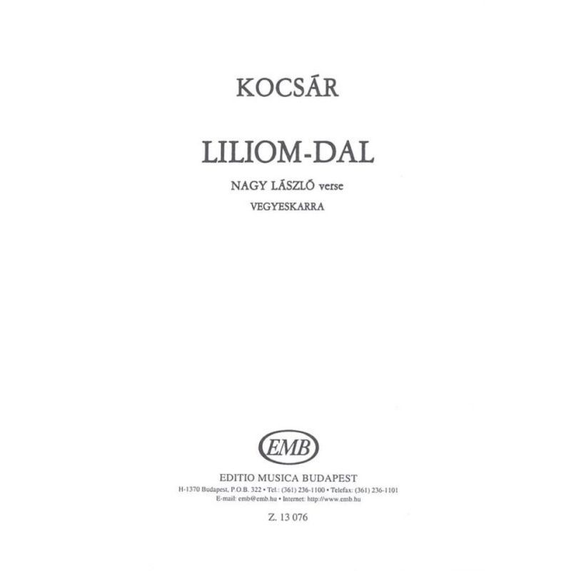 Liliom-dal