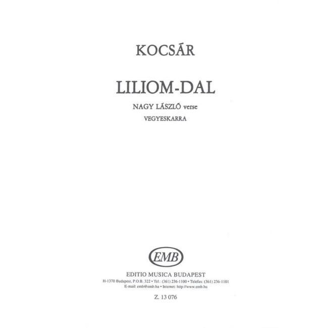 Liliom-dal