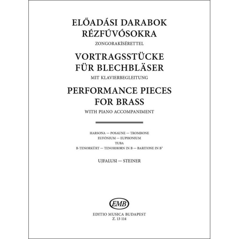 Ujfalusi, Laszlo - Performance Pieces