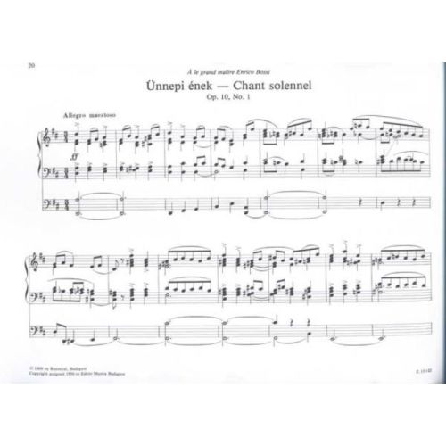 Alffy-Zsiross, Dezsö - Selected Organ Works