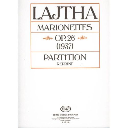 Lajtha, Laszlo - Marionettes
