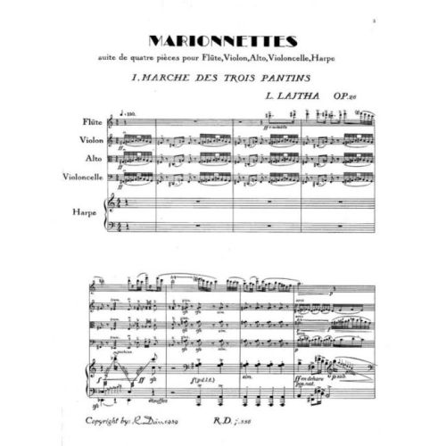 Lajtha, Laszlo - Marionettes