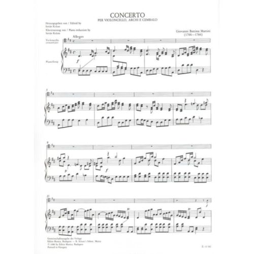 Koloss & Martini - Concerto in Re maggiore