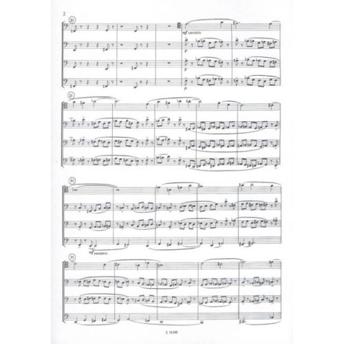 Szöllösy, András - Quartetto di tromboni