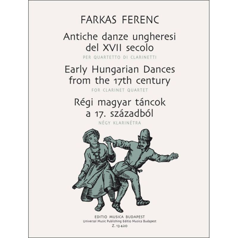 Farkas, Ferenc - Early Hungarian Dances from the 17th Cen