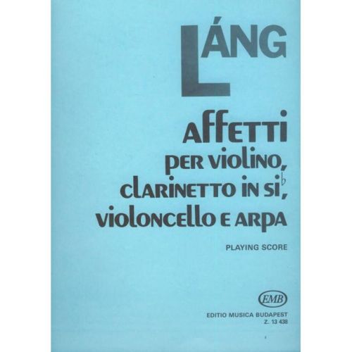 Láng, István - Affetti