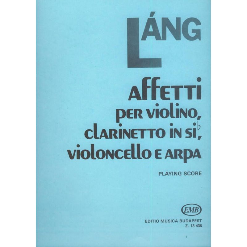 Láng, István - Affetti