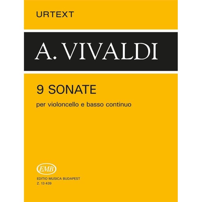 Vivaldi, Antonio - 9 Sonatas (cello and piano)