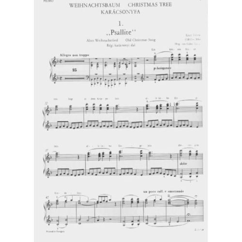 Liszt, Franz - Christmas Tree