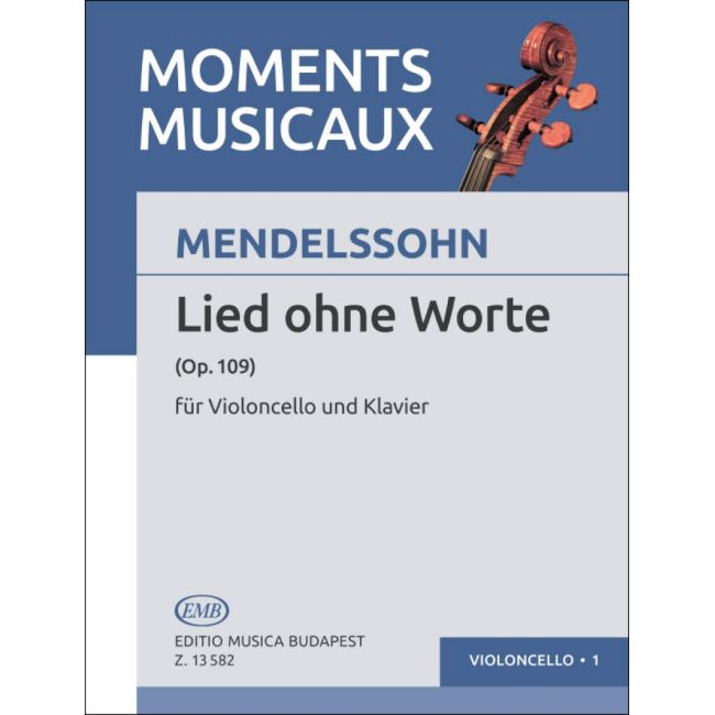 Bartholdy, Felix Mendelssohn - Lied ohne Worte (cello and piano)