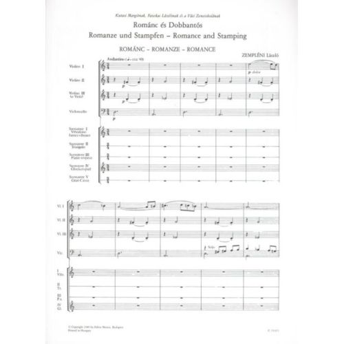 Zempléni, László - Romance and Stamping