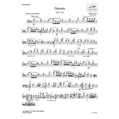 Lee, Sebastian - Gavotte