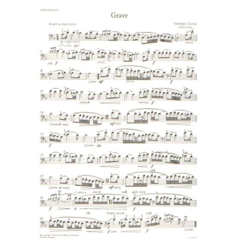 Tartini, Giuseppe - Grave