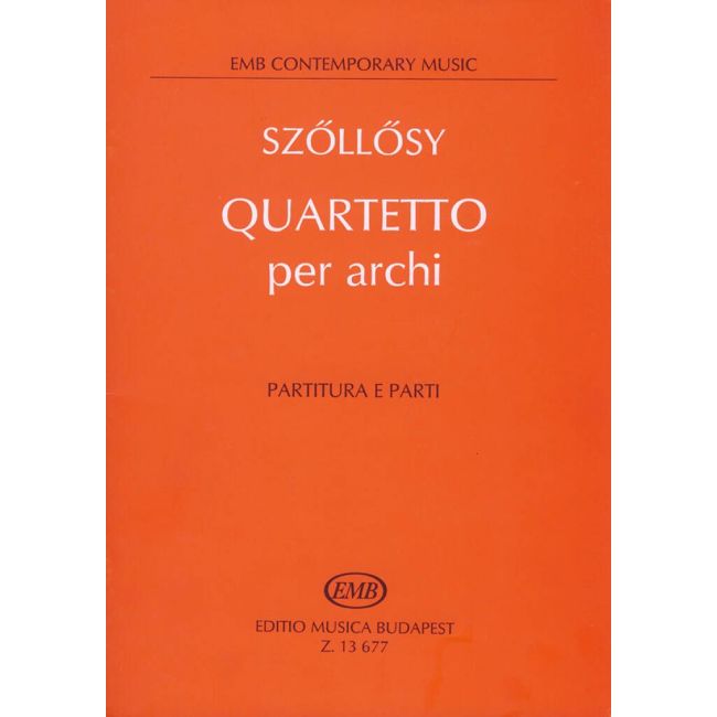 Szöllösy, András - String Quartet
