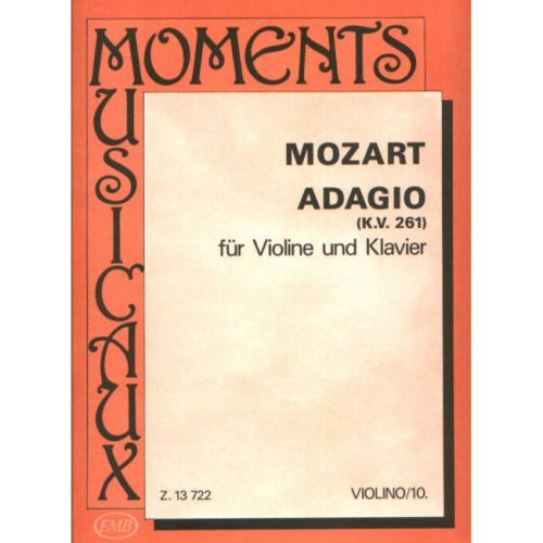 Mozart, Wolfgang Amadeus - Adagio K. 261