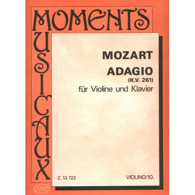 Mozart, Wolfgang Amadeus - Adagio K. 261