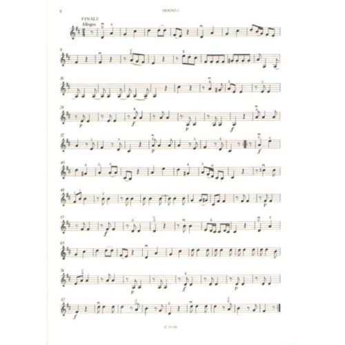 Vanhal, Johann Baptist - Ket divertimento ket hegedure es gordonk