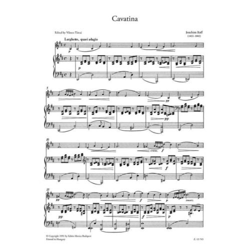 Raff, Joseph-Joachim - Cavatina