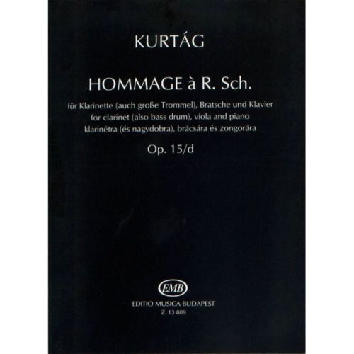 Kurtág, György - Hommage R....