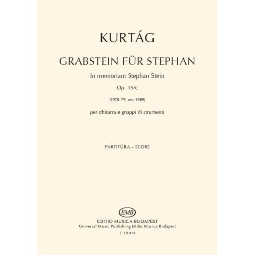 Kurtág, György - Grabstein...
