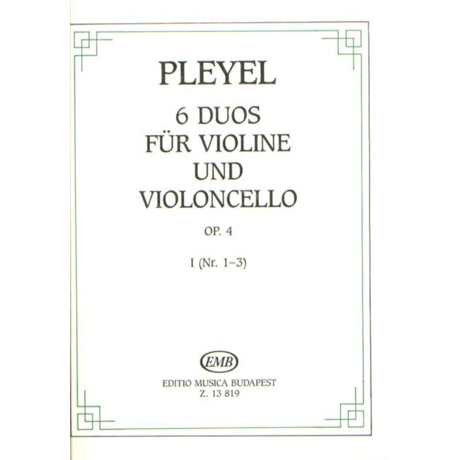 Pleyel, Ignace - 6 Duos Vol. 1