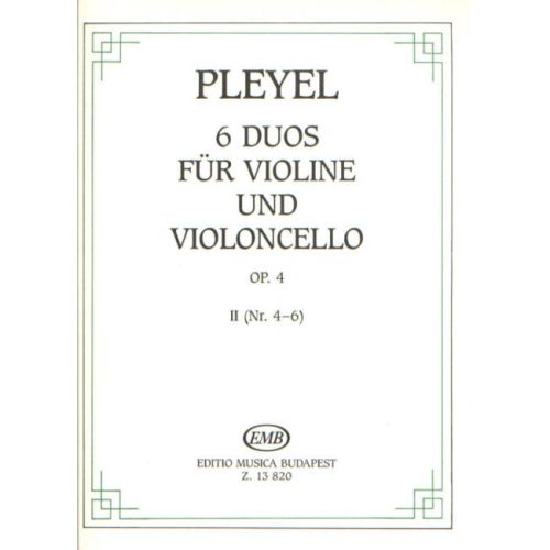 Pleyel, Ignace - 6 Duos...