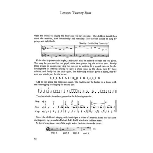 Szönyi, Erzsébet - Musical Reading and Writing Vol.1