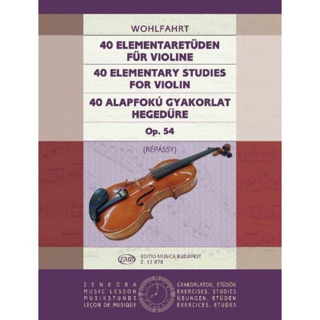 Wohlfahrt - 40 Elementary Studies