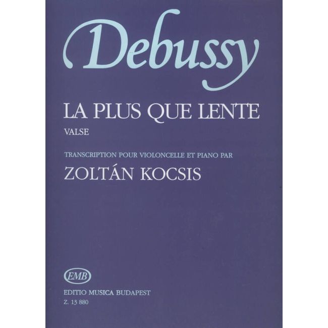 Debussy, Claude - La plus que lente