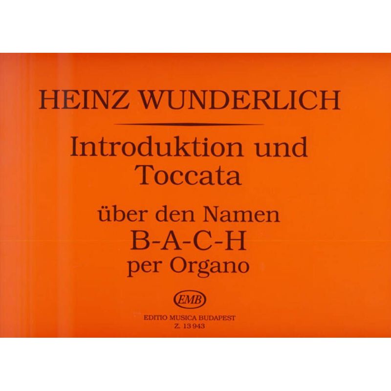 Wunderlich, Heinz - Introduktion und Toccata