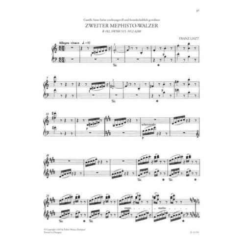 Liszt, Franz - Five Mephisto Waltzes - Mephisto Polka
