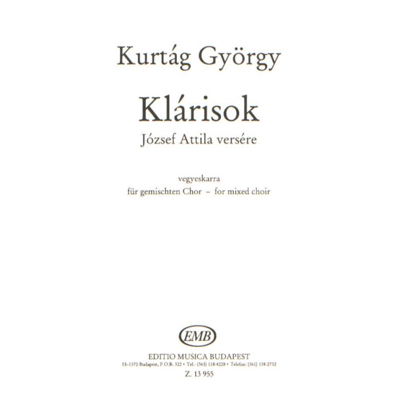 Kurtág, György - Beads