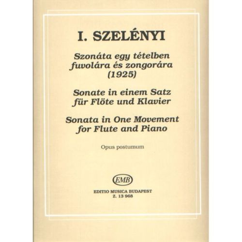Szelenyi, Istvan - Sonata...