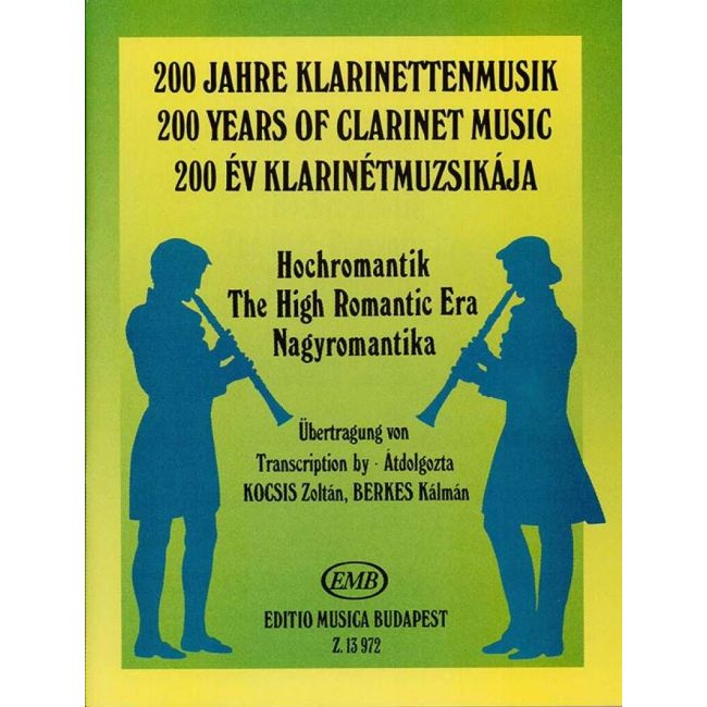 Berkes, Kálmán - High-Romantic Era, The (clarinet and pia