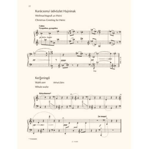 Kurtág, György - Games Vol.6 (piano)