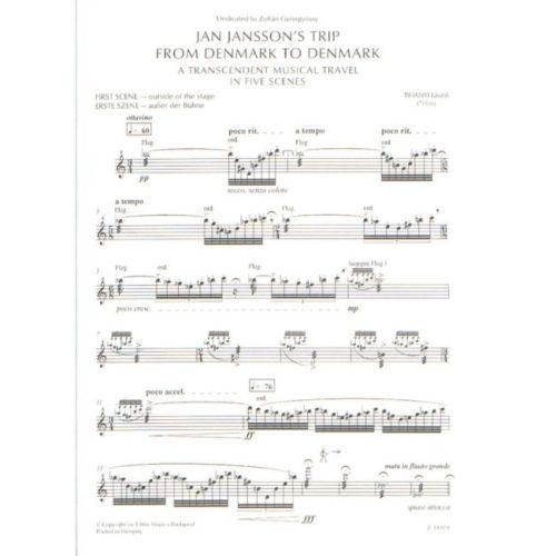 Tihanyi, László - Jan Jansson's trip from Denmark to Denma