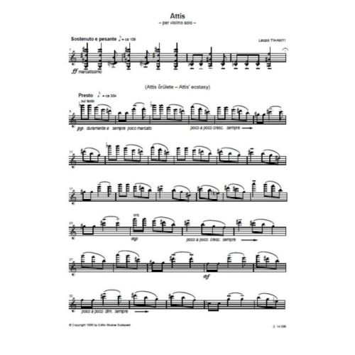 Tihanyi, László - Attis (violin)