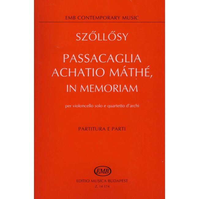 Szöllösy, András - Passacaglia Achatio Mathe