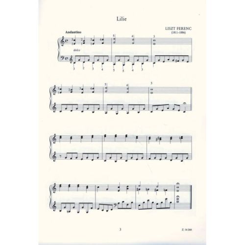 Liszt, Franz - Album Leaves for Princess Marie