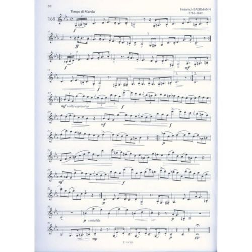 Studies for Clarinet
