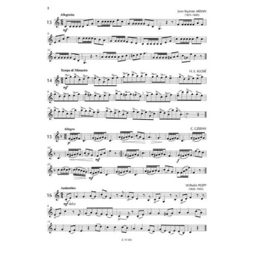 Studies for Clarinet