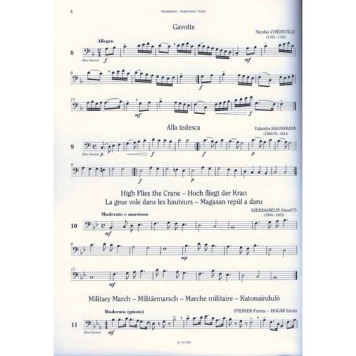 Repertoire for Music Schools - Brass