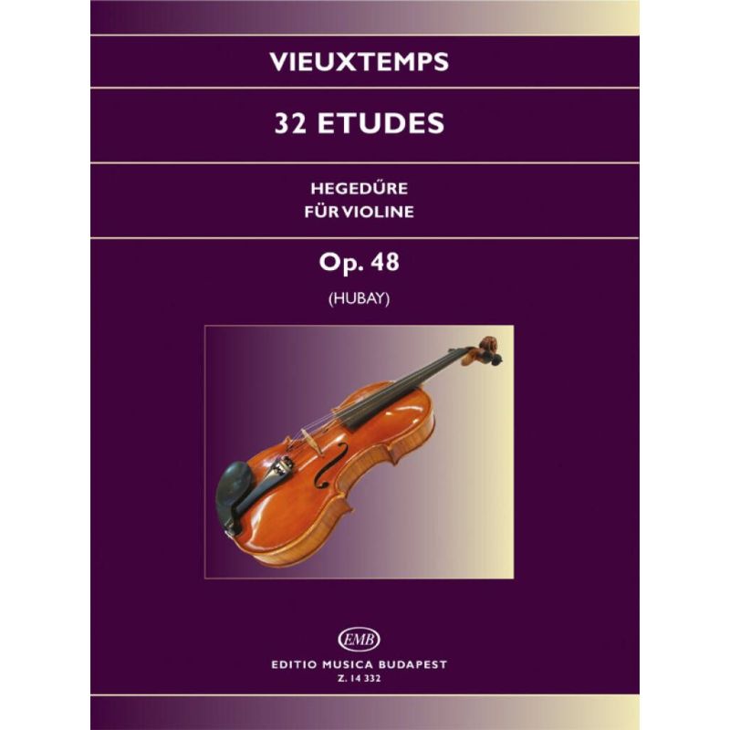 Vieuxtemps, Henri - 32 etudes