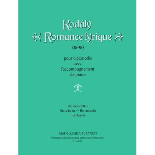 Kodály, Zoltán - Romance...