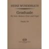Wunderlich, Heinz - Graduale Psalm 34 (SATB)